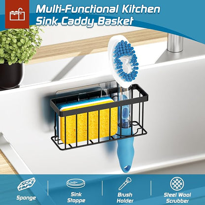 MURLONG Sponge Holder for Kitchen Sink, Sink Caddy Organizer - Image 5