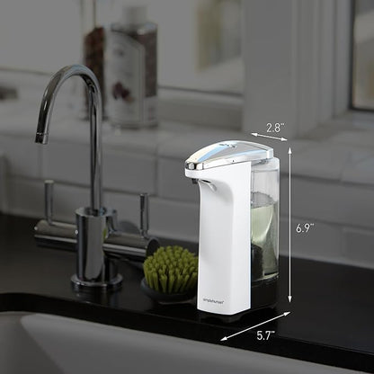 simplehuman 8 oz. Touch-Free Sensor Liquid Soap Pump Dispenser - Image 5