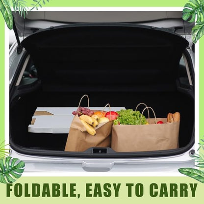 10 Pack 13 Gallon Cardboard Trash Cans Disposable and Reusable Corrugated - Image 7