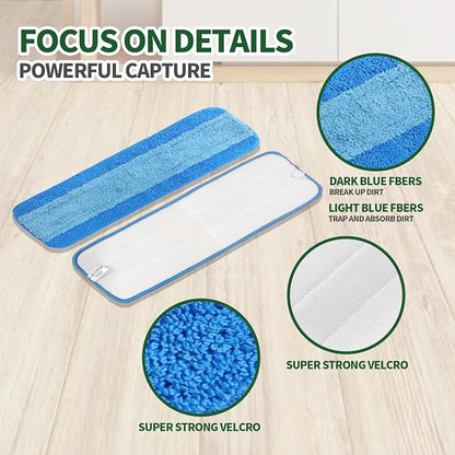 8 Pack Microfiber Cleaning Pads - Image 2