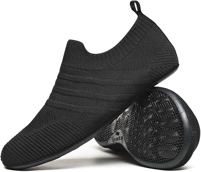 Adult Indoor House Slippers Socks Lightweight Non Slip Grip House Home Shoes by CanLeg