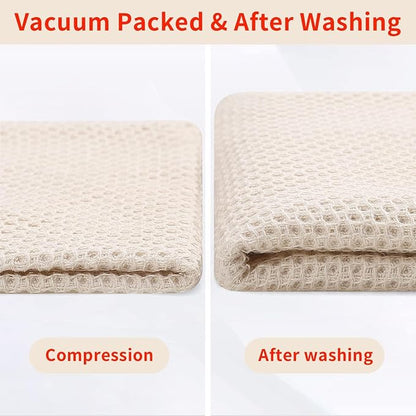 Homaxy 100% Cotton Waffle Weave Kitchen Dish Towels, Ultra Soft Absorbent Quick - Image 7