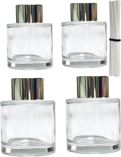 4PCS Reed Diffuser Bottles Empty, Diffuser Bottle Capacity 50ml Diffuser Stick by Unknown