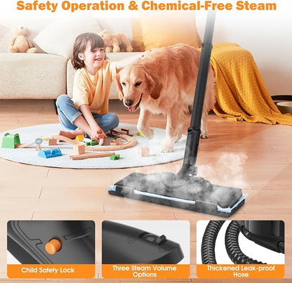 Powerful Steam Cleaner for Home, Chemical-Free Multipurpose Steam Cleaner - Image 2