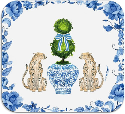 Chinoiserie Dish Drying Mat by Unknown