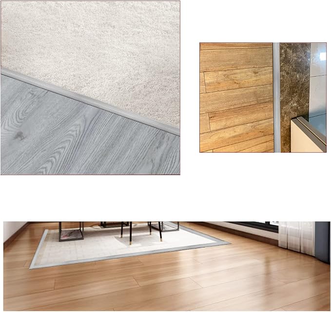 Floor Transition Strip & Self Adhesive Floor Vinyl Floor Edge Trim Laminate - Image 6