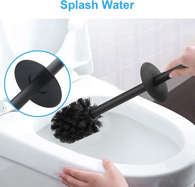 Toilet Brush and Holder, Stainless Steel Toilet Brushes - Image 7