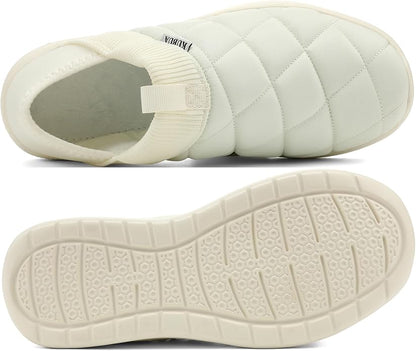 KUBUA Slippers for Men and Womens Indoor House Shoes Plush Slip on Outdoor - Image 3