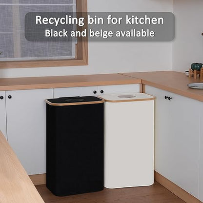 29 Gallons Recycling Bins for Kitchen, Indoor Recycle Bins - Image 6