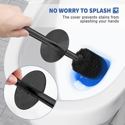 Toilet Brush and Holder, Toilet Brush Stainless Steel, Toilet Bowl Brush - Image 4