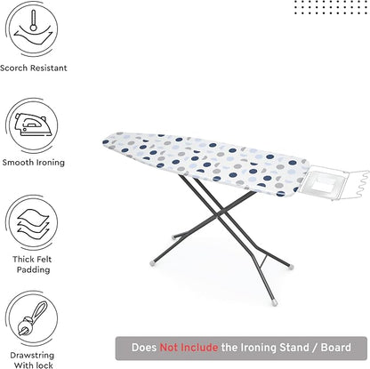 Encasa XO Ironing Board Cover and Pad 42"x14" - Image 3