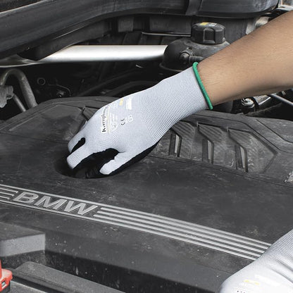 Kebada Foam Nitrile Coated Work Gloves, 3 Pairs Nylon Gloves - Image 5