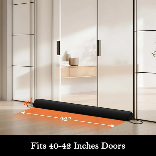 Sunolga 42" Door Draft Stopper Blocks Hot and Cold Air - Image 2