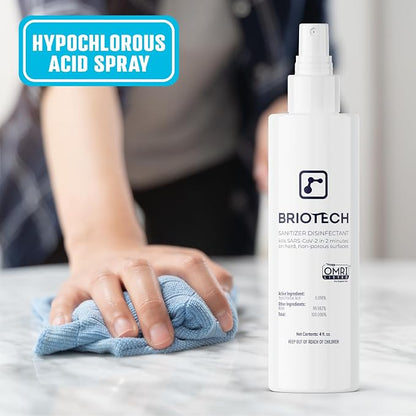 BRIOTECH Sanitizer Disinfectant Hypochlorous Spray, Kill 99.99% of Viruses & - Image 5