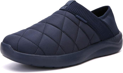 KUBUA Slippers for Men and Womens Indoor House Shoes Plush Slip on Outdoor by KUBUA
