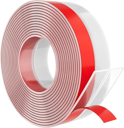 Heavy-Duty 20 ft x 2 in Weather Stripping, Door Draft Stopper Silicone Seal by Elvone