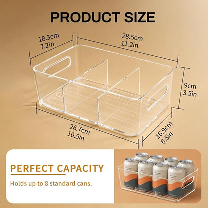 Mpotmiy 6 Pack Pantry Organizers and Storage, Fridge Organization and Storage - Image 6