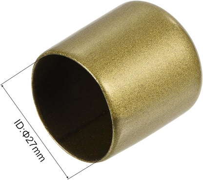 uxcell 20pcs Rubber End Caps 27mm ID Vinyl Round Tube Bolt Cap Cover Thread - Image 3