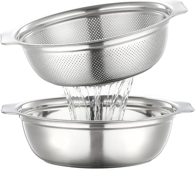 Colander for Kitchen Microporous, 5QT Strainer by Unknown