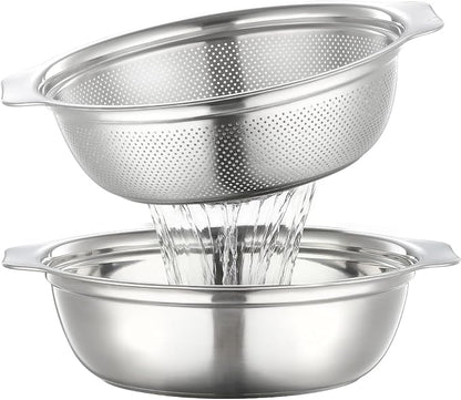 Colander for Kitchen Microporous, 5QT Strainer by Unknown