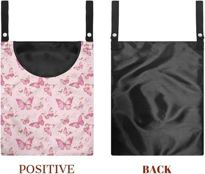 2 Pcs Butterflies Print Clothespin Bag - Image 7