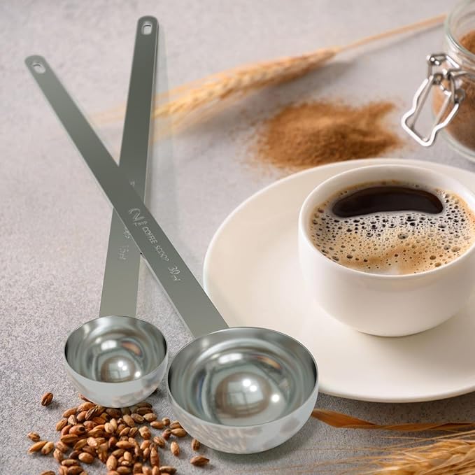 1PCS 2 Tablespoon Coffee Scoop, 9.5" Long Handle Measuring Spoon, Two tbsp - Image 5
