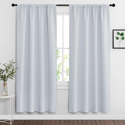RYB HOME Room Darkening Curtains Bedroom Window Draperies Sunlight Shades Panels by RYBHOME