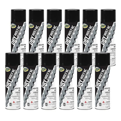 Zep Dry Moly NC Dry Film Lubricant - 14 oz 10601 - Reduces Friction and Wear - Image 7