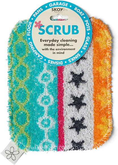 Skoy Scrub, 1-piece Reusable, Non-Scratching Dish Scrubber by Skoy