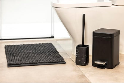 Vigar Zense Toilet Brush and Holder Set, Toilet Bowl Brush - Image 5