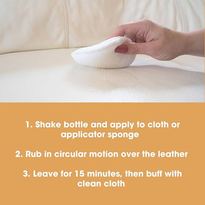 Furniture Clinic Leather Protection Cream | 2-in-1 Leather Conditioner & - Image 3