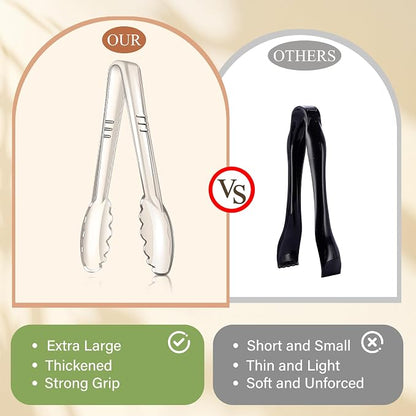 Mwellewm 24Pcs Plastic Serving Utensils Disposable Serving Spoons - Image 8