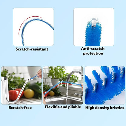 6pcs 12.4in Extra Long Straw Brushes - Image 4