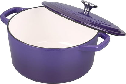 VORRINGARD Enameled Cast Iron Dutch Oven Pot - Image 6