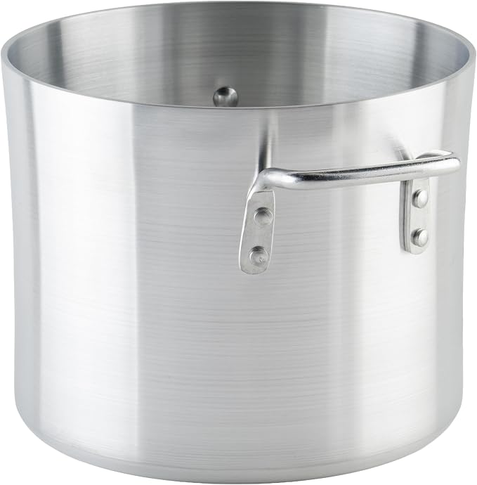 Winco Heavy-Duty Aluminum Stock Pot, 10 Quart by Winware