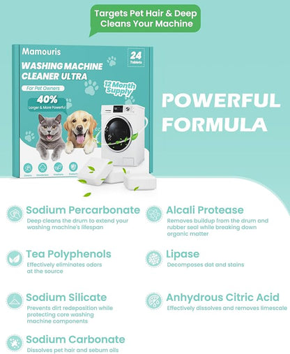 Washing Machine Cleaner Tablets: 40% Stronger Cleaning Power, Deep Cleaning - Image 6