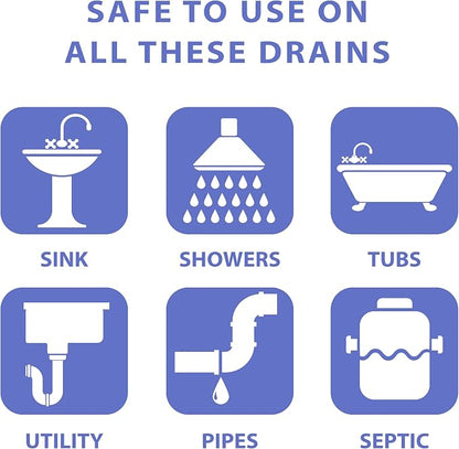 SANI 360° Sani Sticks Drain Cleaner and Deodorizer, Lavender Scent Enzyme Pipe - Image 4