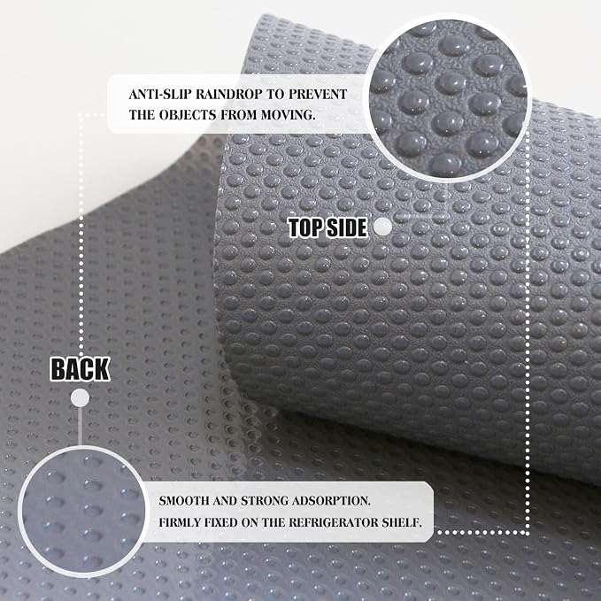 20Pcs Refrigerator Liners, Washable Fridge Liner Shelf Mats Refrigerator Pads - Image 5