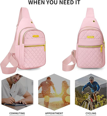 Small Sling Bag For Women Men Casual Crossbody Sling Backpack