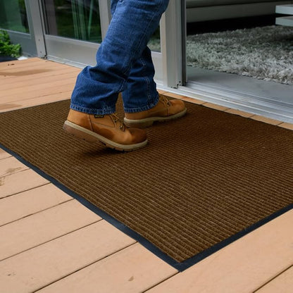 UNIMAT Traffic Guard Door Mat, 3´x 5´, Heavy Duty Waterproof Doormat, Stain and - Image 3
