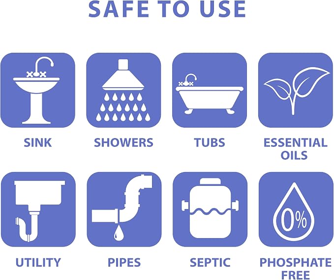 SANI 360° Sani Sticks Drain Cleaner and Deodorizer, Unscented Enzyme Pipe - Image 4