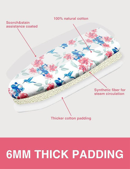 Extra Wide Ironing Board Cover and Pad, 18X49 Reflective Silicone Ironing Board - Image 3