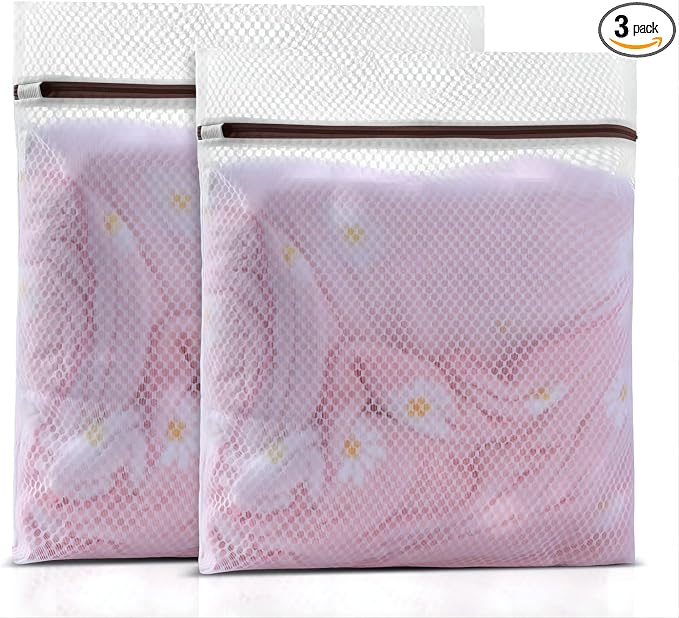 GOGOODA Mesh Laundry Bag for Delicates Set of 2 Lingerie Bags for Washing by GOGOODA