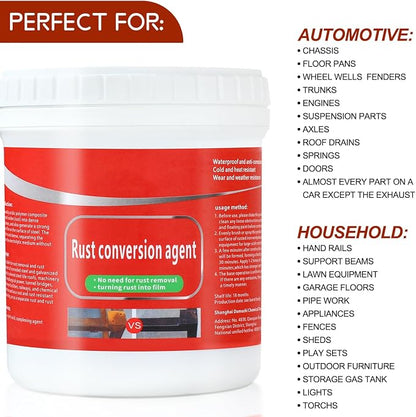 Water-Based Metallic Paint, Rust Removal Converter Metallic Paint, Rust Remover - Image 6