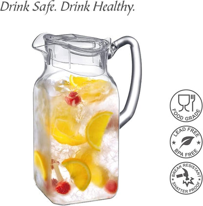 Amazing Abby - Quadly - Plastic Pitcher, Fridge Jug, Shatter-Proof, and More - Image 5
