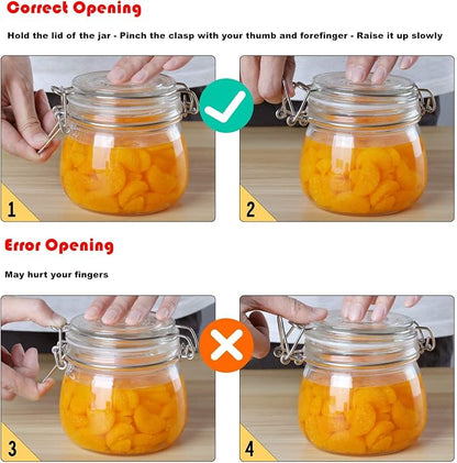 ComSaf Airtight Glass Jars - Image 8