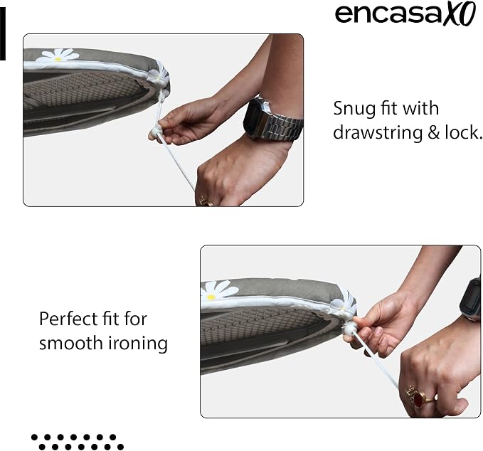 Encasa XO Ironing Board Cover and Pad 54"x15" - Image 4