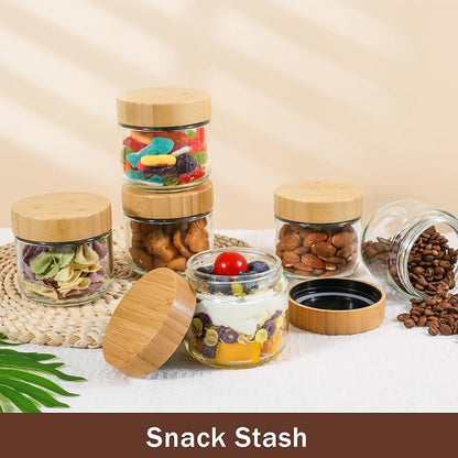 OcePor 6 Pack 10oz Glass Jars - Image 5