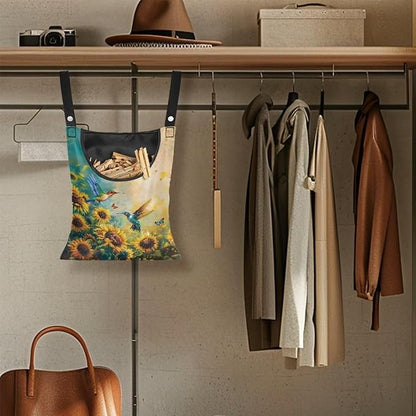 2 Pcs Clothes Pin Hanging Bag - Image 5