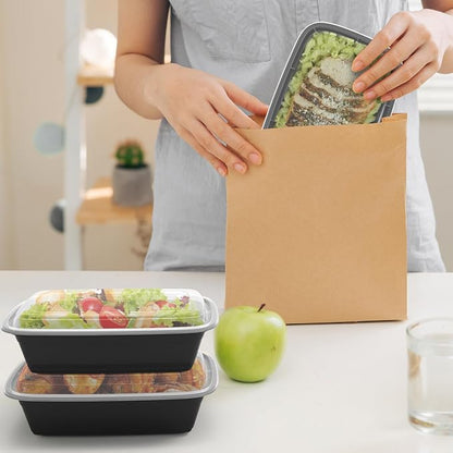 RANLITTLE Meal Prep Containers Reusable 38oz - Image 6